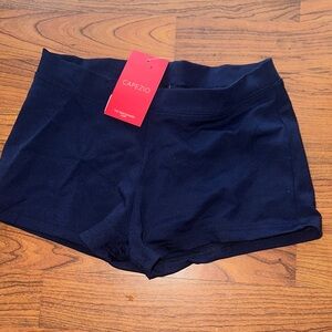 Capezio Midnight Blue Spandex Shorts